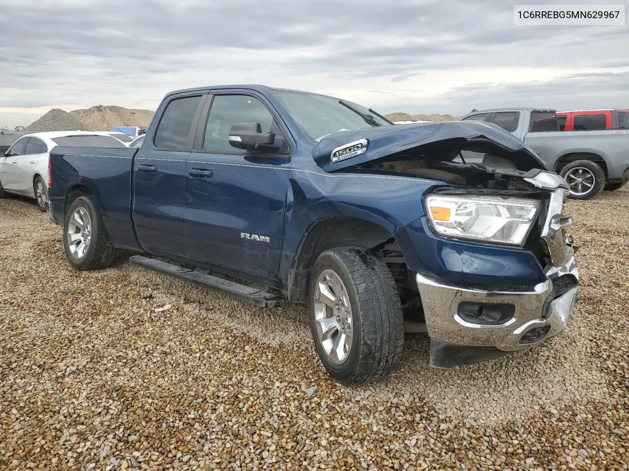 1C6RREBG5MN629967 2021 Ram 1500 Big Horn/Lone Star