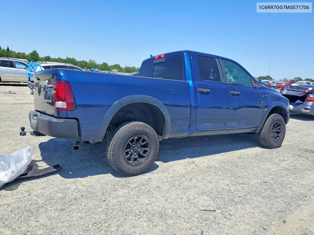 2021 Ram 1500 Classic Slt VIN: 1C6RR7GG7MS571706 Lot: 54266696