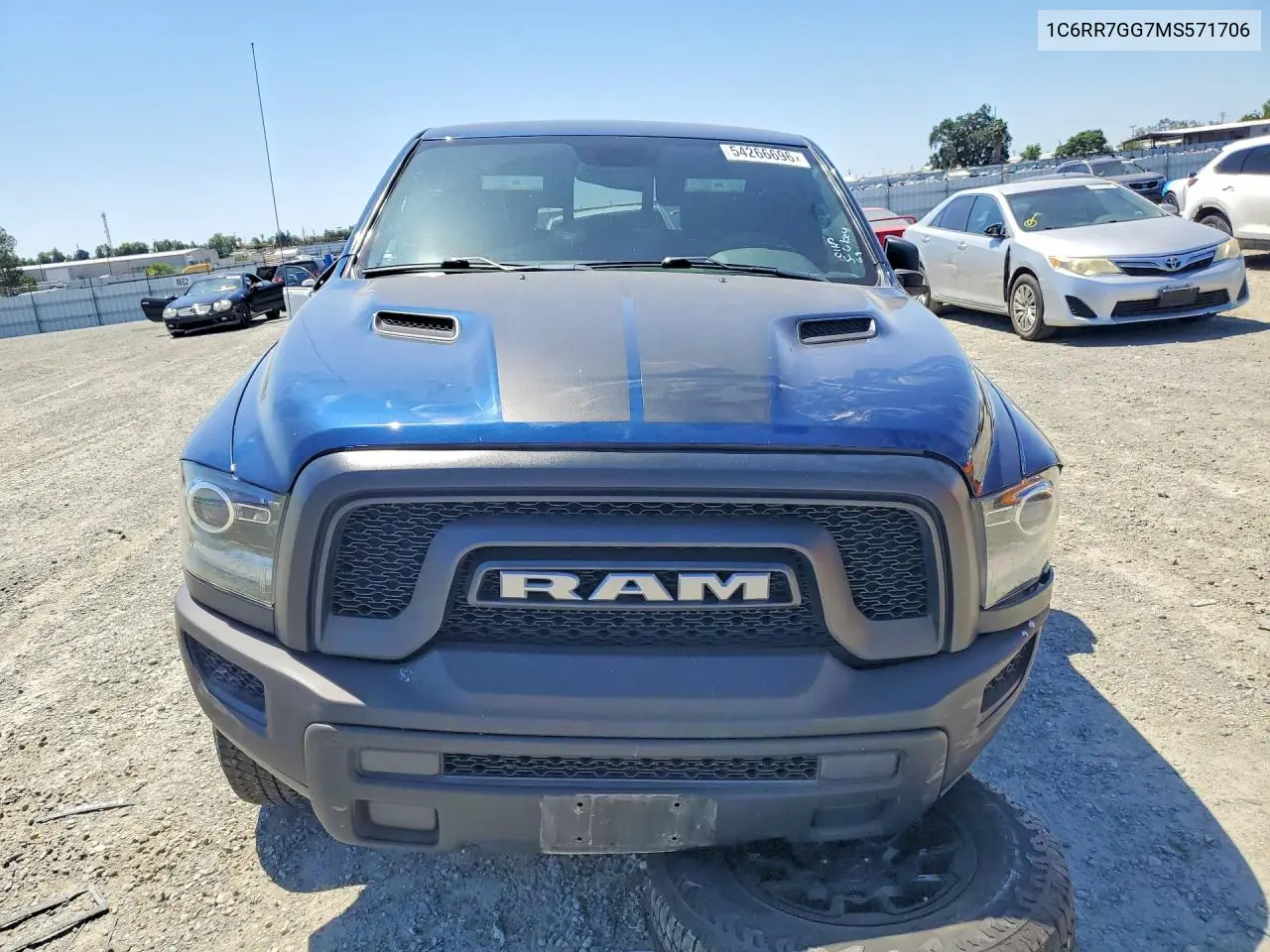 2021 Ram 1500 Classic Slt VIN: 1C6RR7GG7MS571706 Lot: 54266696