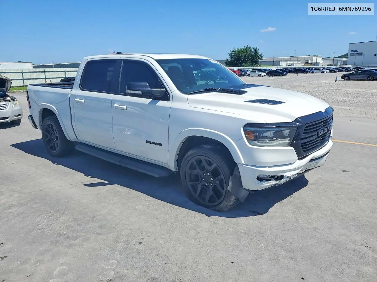 2021 Ram 1500 Laramie VIN: 1C6RREJT6MN769296 Lot: 56527256