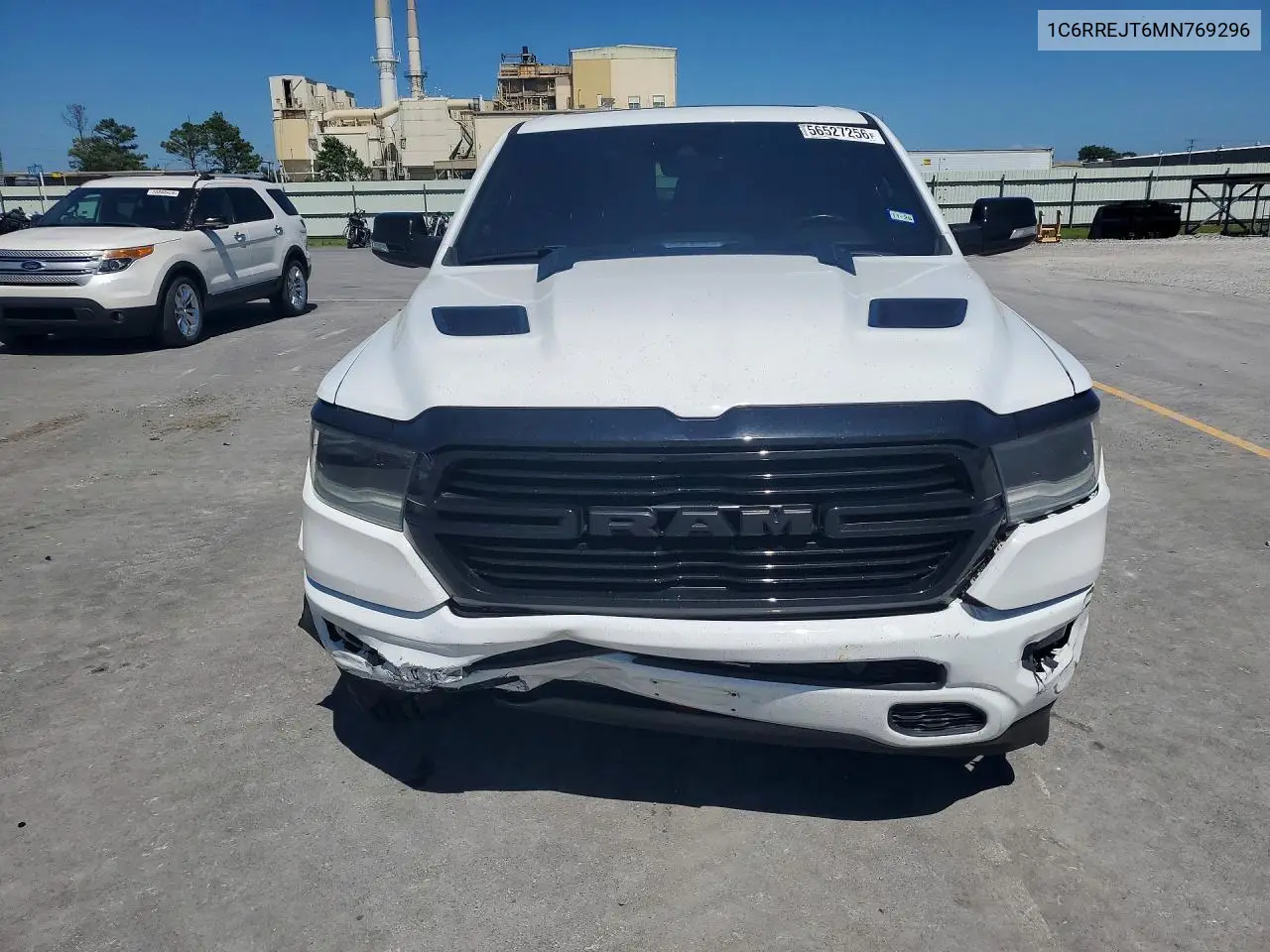 2021 Ram 1500 Laramie VIN: 1C6RREJT6MN769296 Lot: 56527256