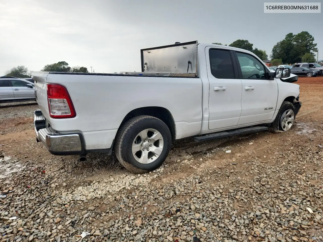 1C6RREBG0MN631688 2021 Ram 1500 Big Horn/Lone Star