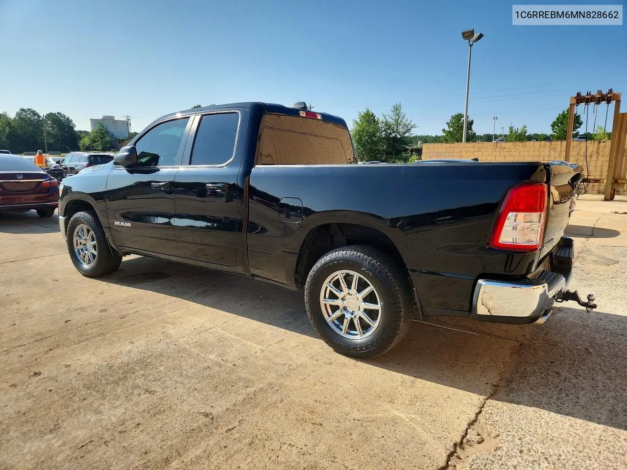 2021 Ram 1500 Big Horn/Lone Star VIN: 1C6RREBM6MN828662 Lot: 59772346