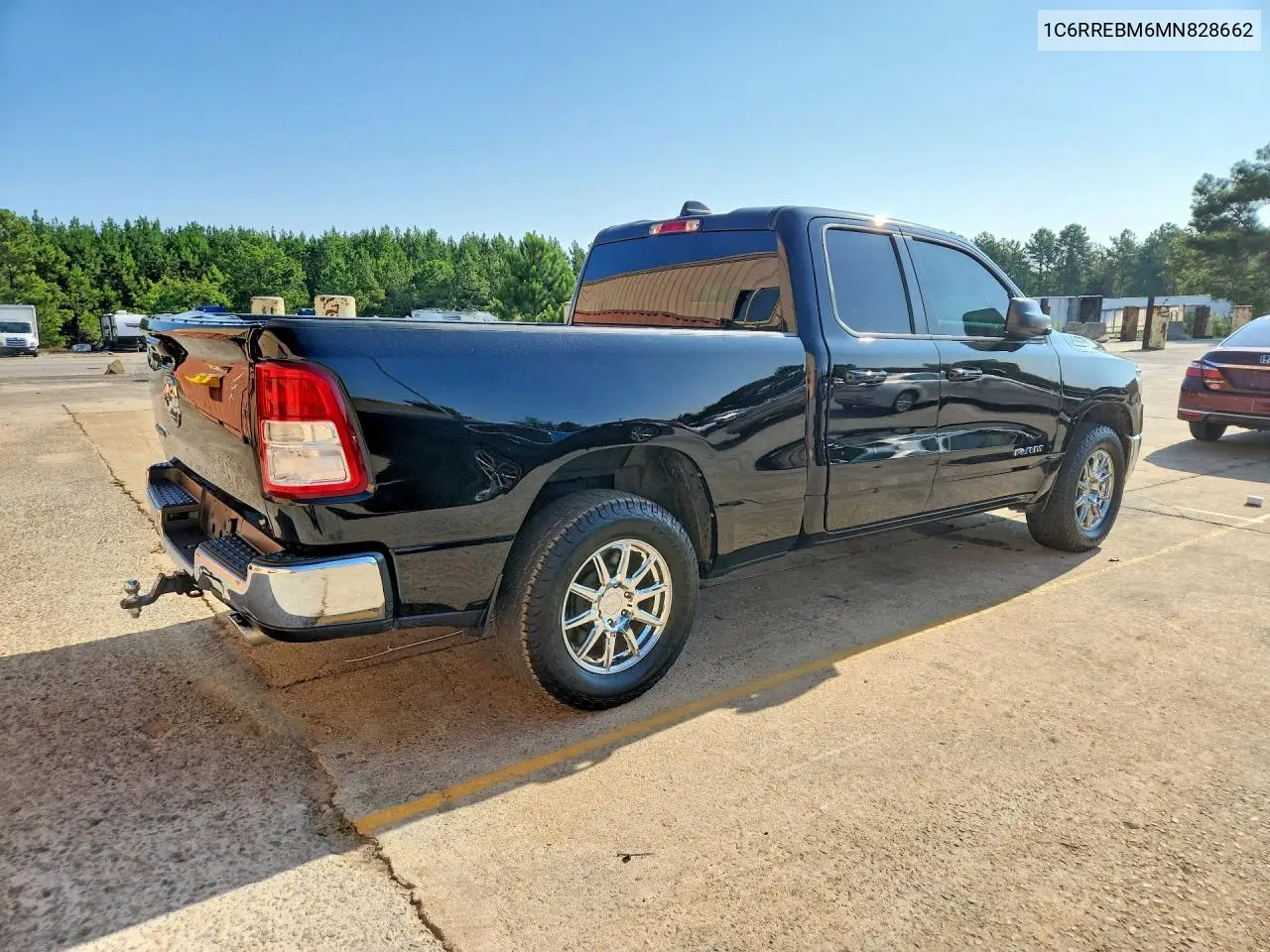 2021 Ram 1500 Big Horn/Lone Star VIN: 1C6RREBM6MN828662 Lot: 59772346