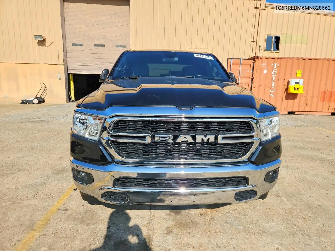 2021 Ram 1500 Big Horn/Lone Star VIN: 1C6RREBM6MN828662 Lot: 59772346