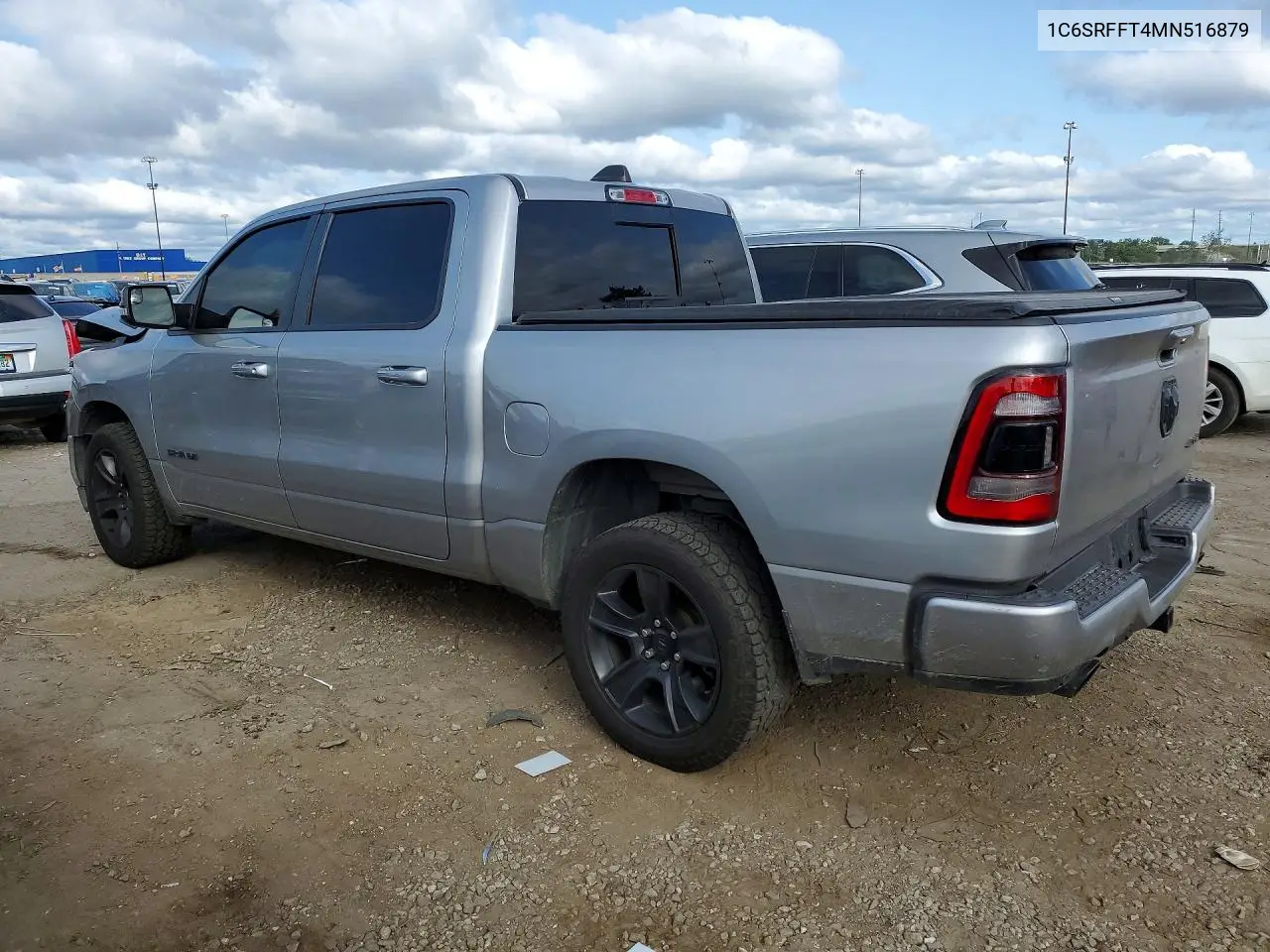 2021 Ram 1500 Big Horn/Lone Star VIN: 1C6SRFFT4MN516879 Lot: 61042906