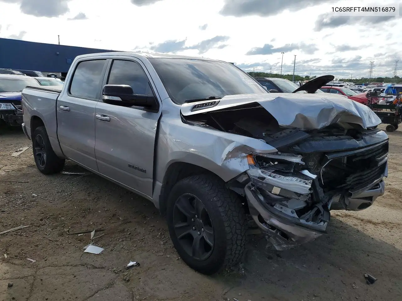 2021 Ram 1500 Big Horn/Lone Star VIN: 1C6SRFFT4MN516879 Lot: 61042906