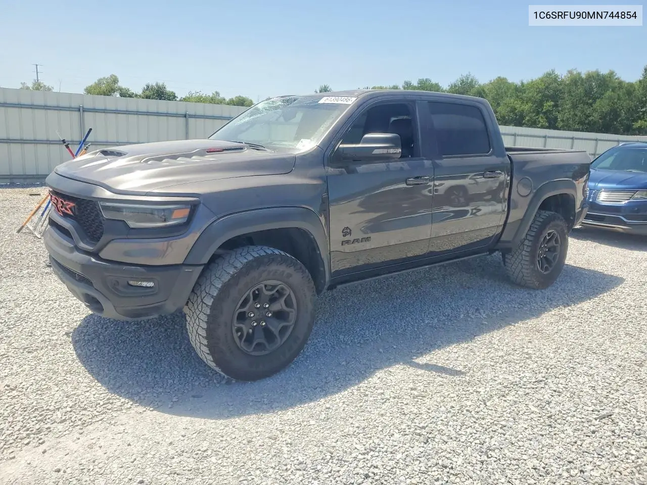 2021 Ram 1500 Trx VIN: 1C6SRFU90MN744854 Lot: 61390486