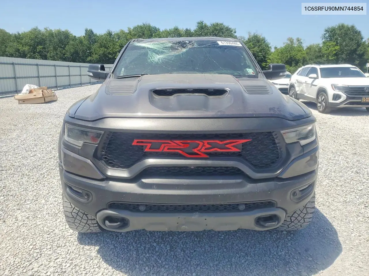 2021 Ram 1500 Trx VIN: 1C6SRFU90MN744854 Lot: 61390486