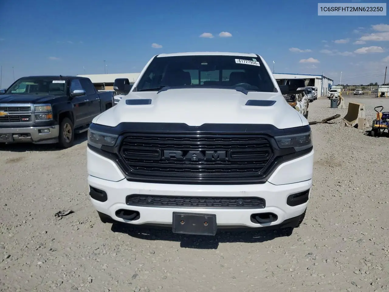 2021 Ram 1500 Limited VIN: 1C6SRFHT2MN623250 Lot: 61727956