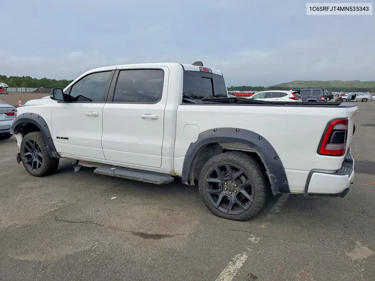 2021 Ram 1500 Laramie VIN: 1C6SRFJT4MN535343 Lot: 61750676