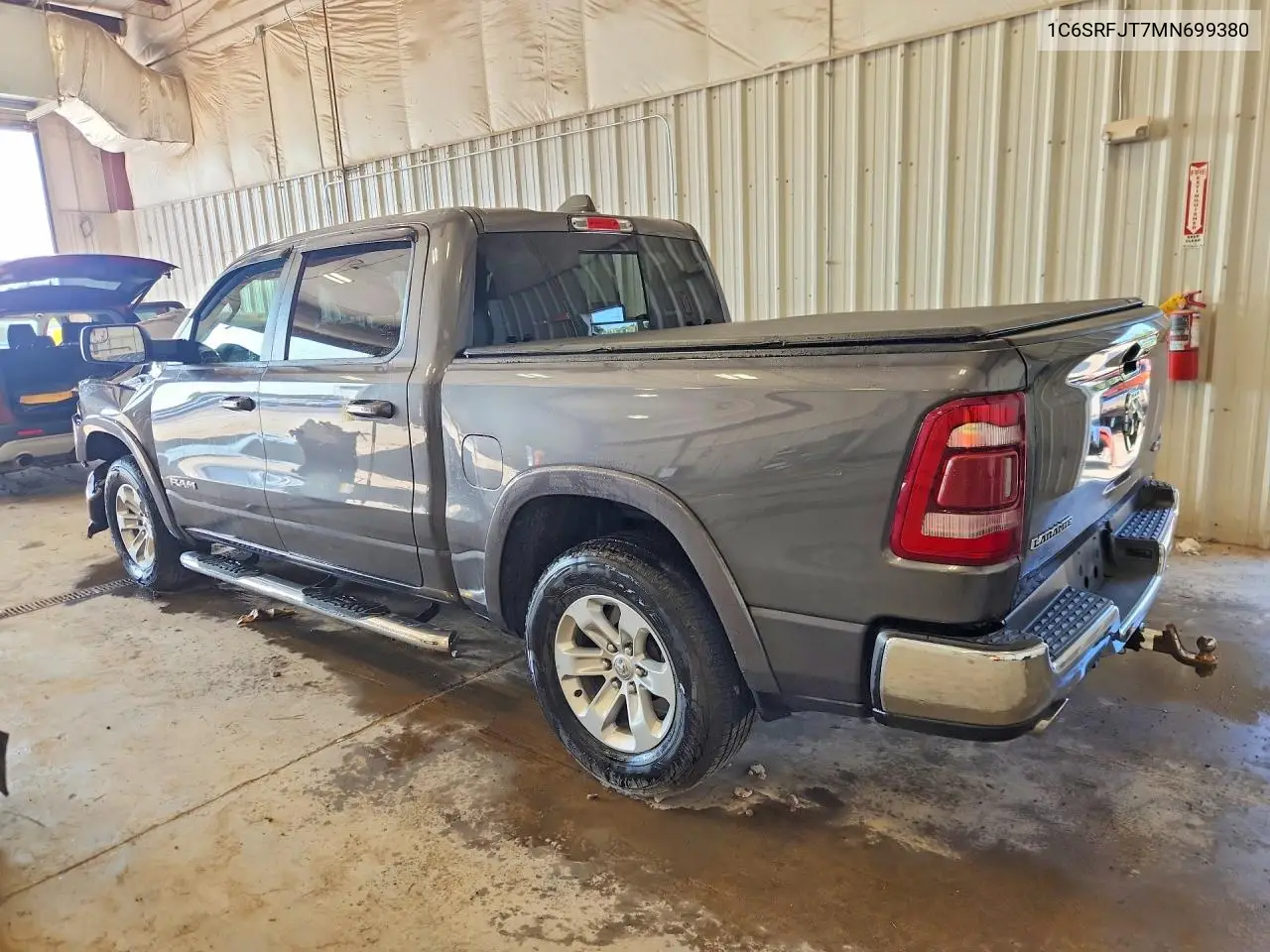 2021 Ram 1500 Laramie VIN: 1C6SRFJT7MN699380 Lot: 62306676