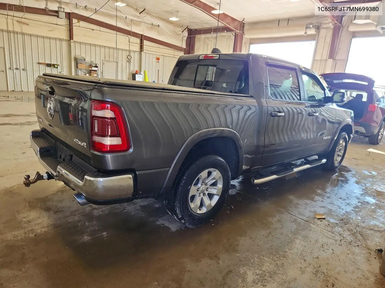 2021 Ram 1500 Laramie VIN: 1C6SRFJT7MN699380 Lot: 62306676