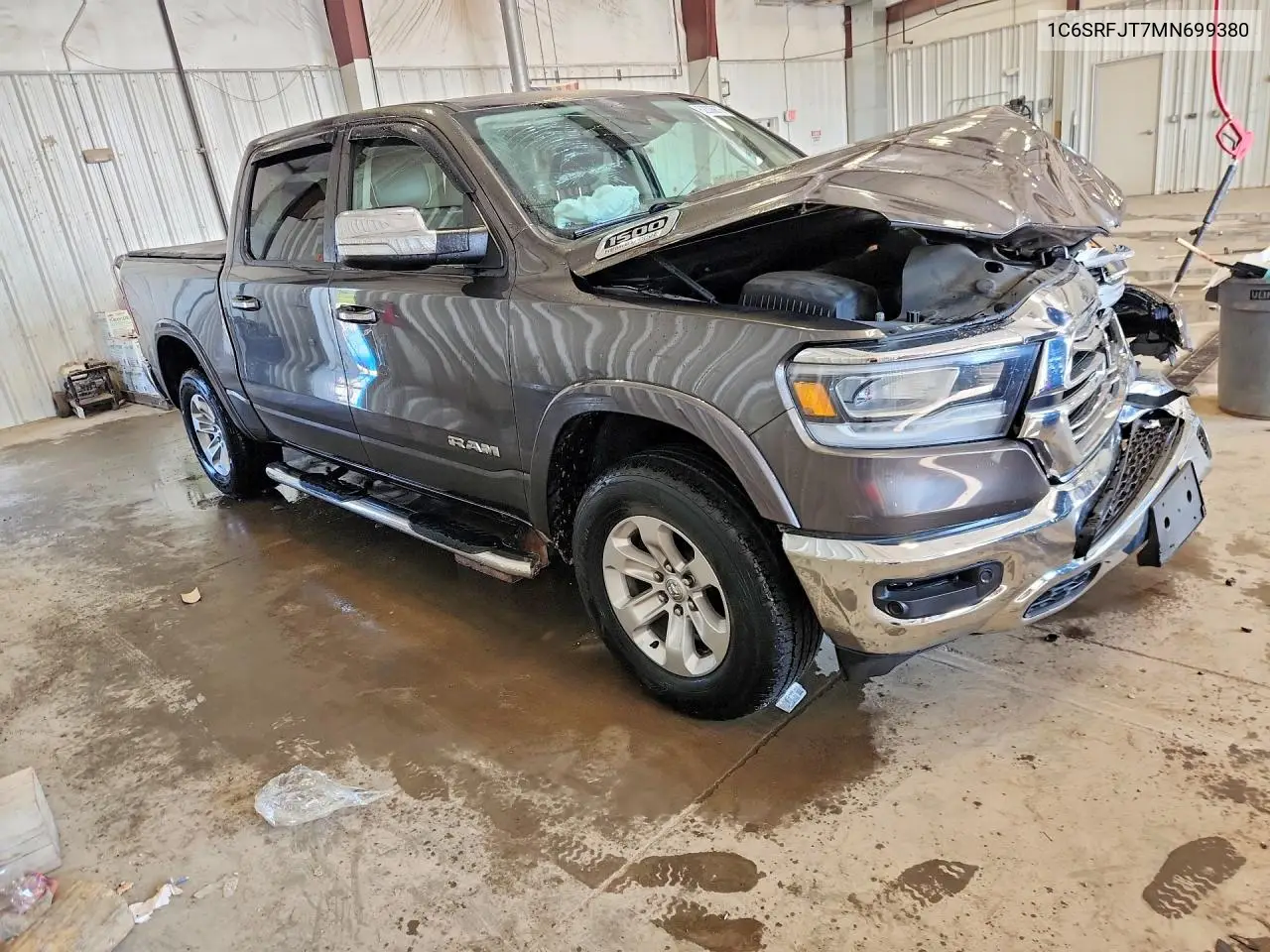 2021 Ram 1500 Laramie VIN: 1C6SRFJT7MN699380 Lot: 62306676
