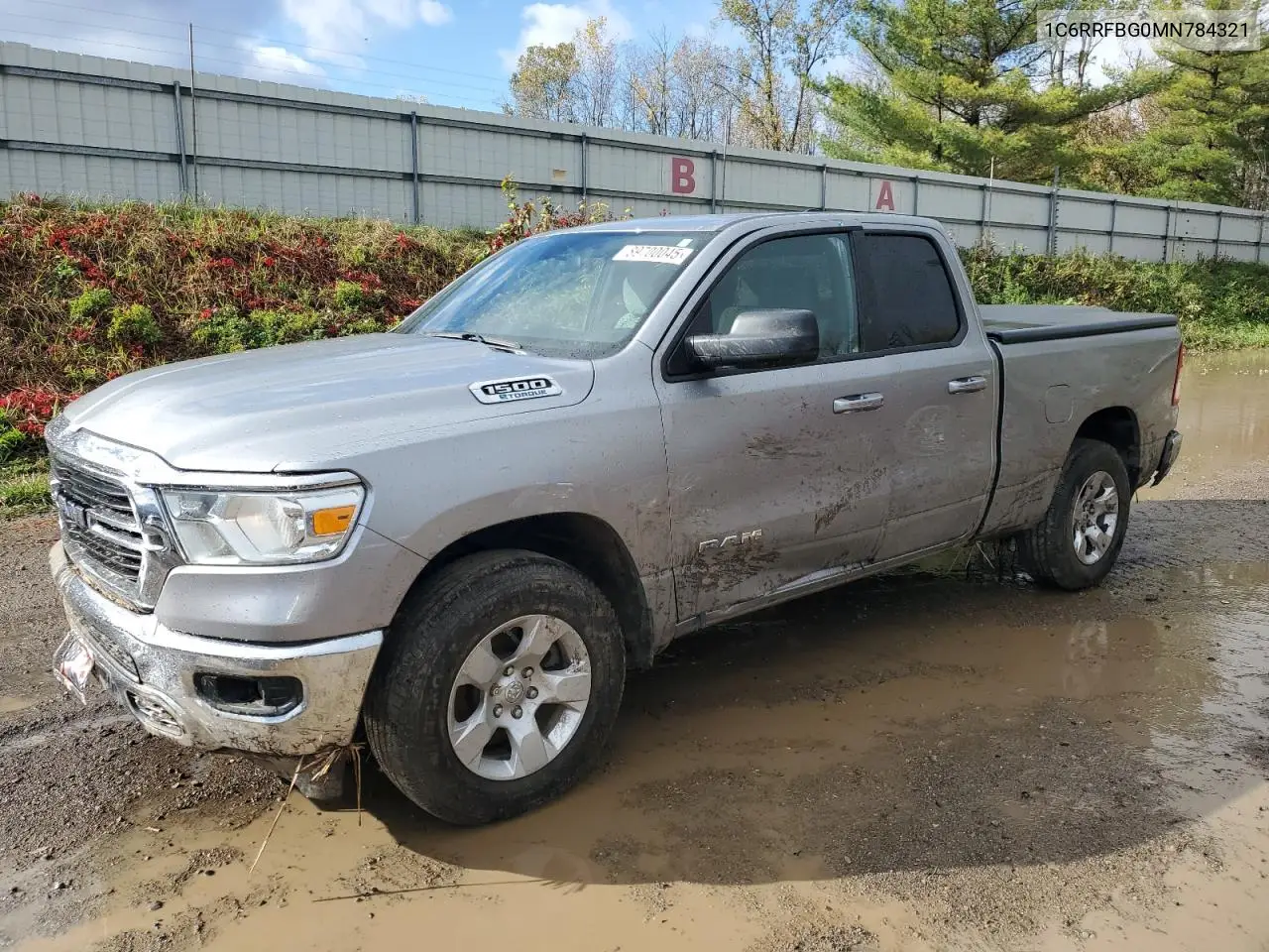 1C6RRFBG0MN784321 2021 Ram 1500 Big Horn