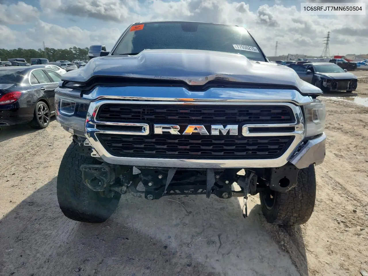 1C6SRFJT7MN650504 2021 Ram 1500 Laramie
