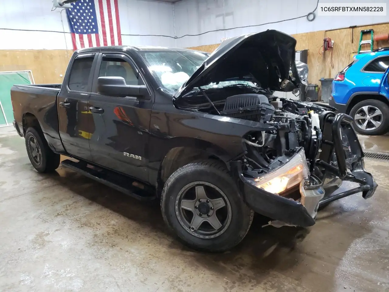 1C6SRFBTXMN582228 2021 Ram 1500 Big Horn/Lone Star