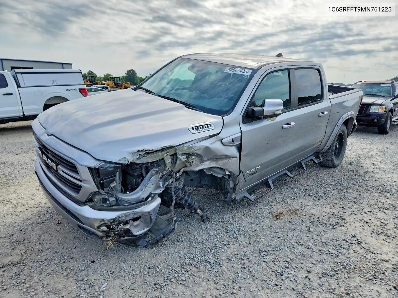2021 Ram 1500 Big Horn/Lone Star VIN: 1C6SRFFT9MN761225 Lot: 85967435
