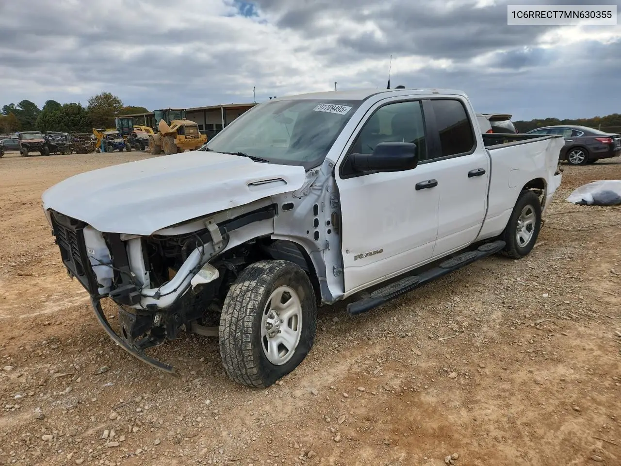 1C6RRECT7MN630355 2021 Ram 1500 Tradesman