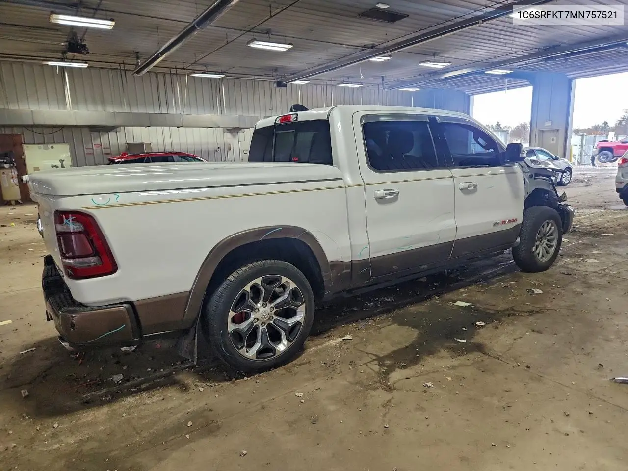 1C6SRFKT7MN757521 2021 Ram 1500 Longhorn