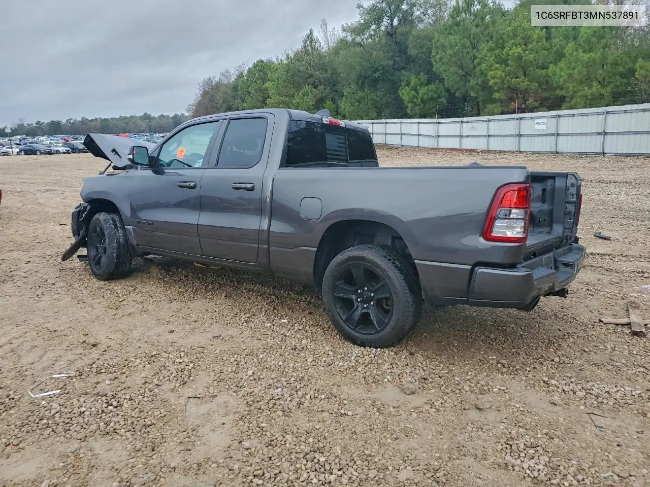 1C6SRFBT3MN537891 2021 Ram 1500 Big Horn/Lone Star