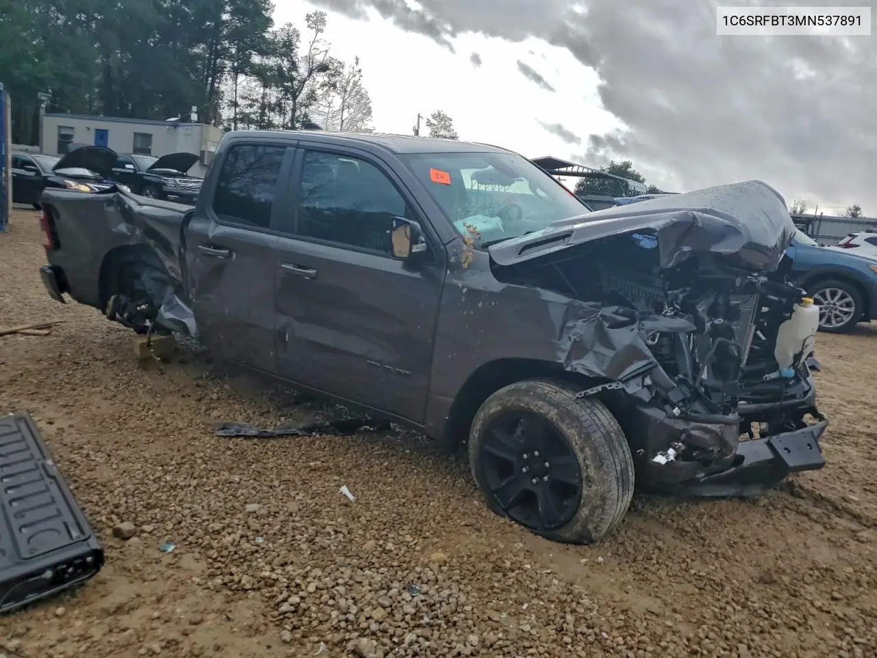 1C6SRFBT3MN537891 2021 Ram 1500 Big Horn/Lone Star