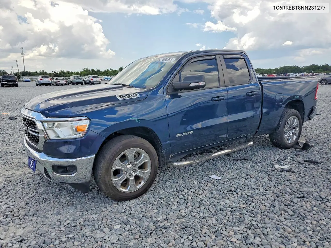 2022 Ram 1500 Big Horn VIN: 1C6RREBT8NN231277 Lot: 57208386