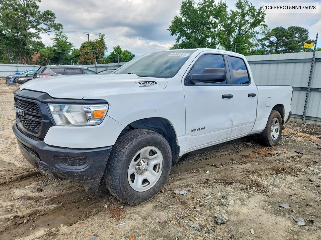 2022 Ram 1500 Tradesman VIN: 1C6SRFCT5NN175028 Lot: 58098966