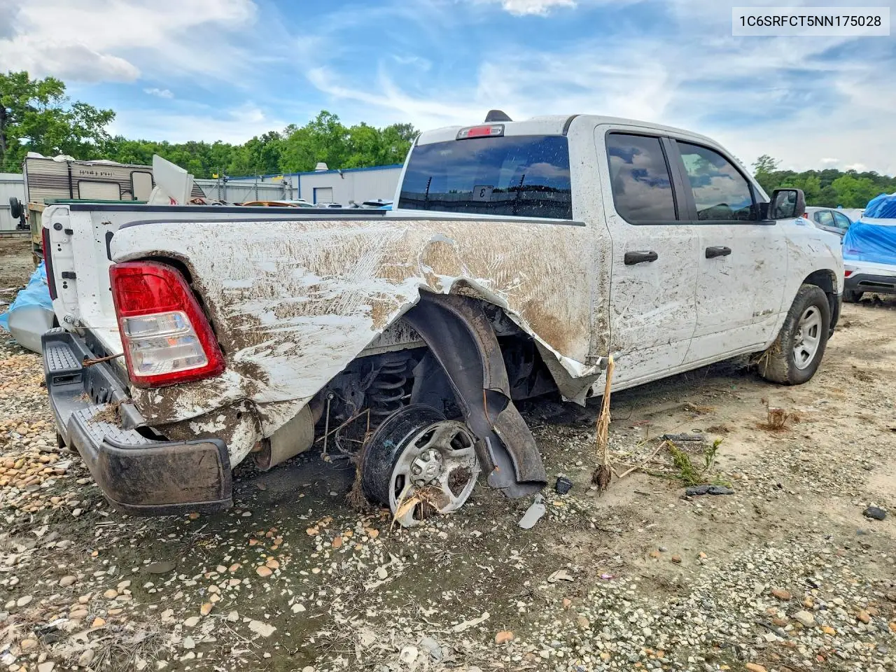 2022 Ram 1500 Tradesman VIN: 1C6SRFCT5NN175028 Lot: 58098966