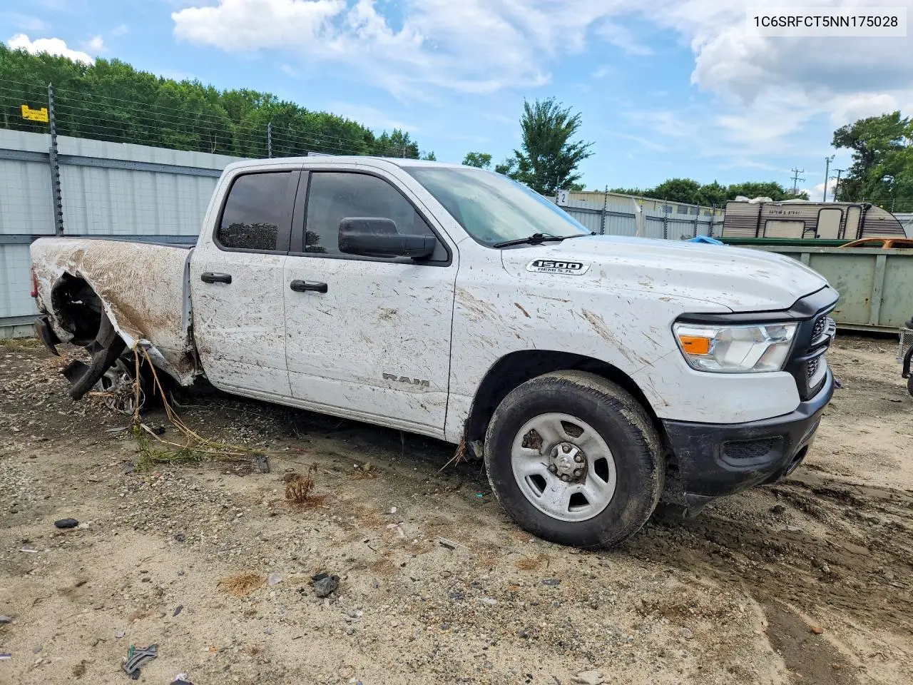 2022 Ram 1500 Tradesman VIN: 1C6SRFCT5NN175028 Lot: 58098966