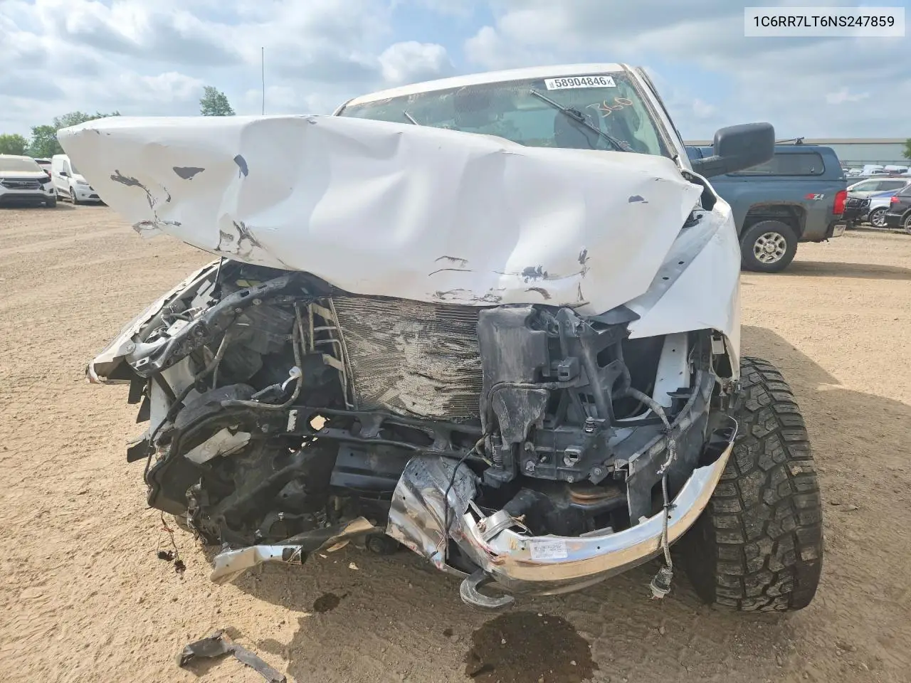 2022 Ram 1500 Classic Slt VIN: 1C6RR7LT6NS247859 Lot: 58904846