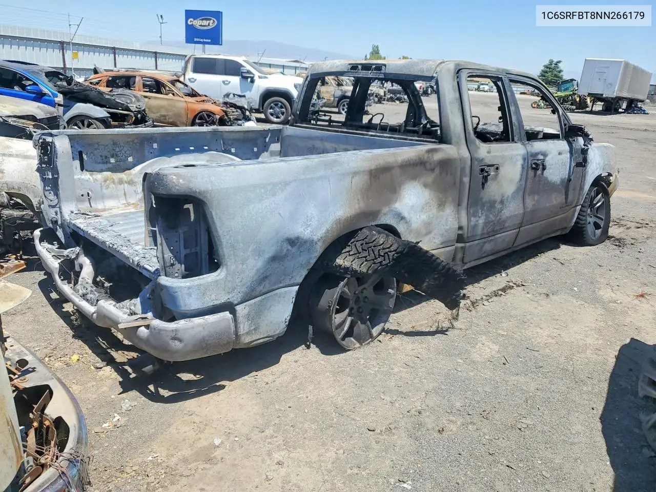 2022 Ram 1500 Big Horn/Lone Star VIN: 1C6SRFBT8NN266179 Lot: 59312236