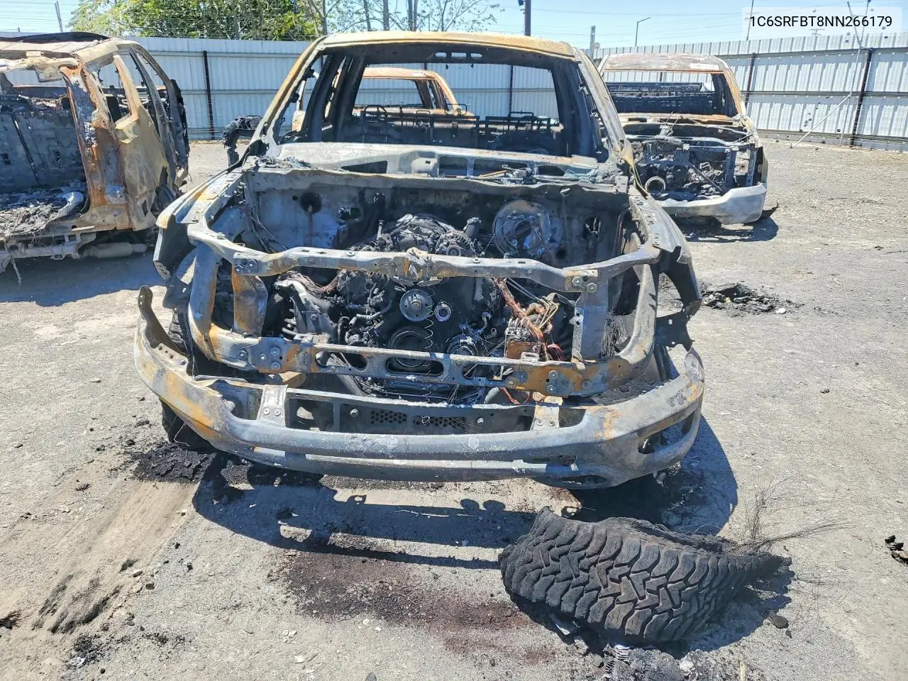 2022 Ram 1500 Big Horn/Lone Star VIN: 1C6SRFBT8NN266179 Lot: 59312236