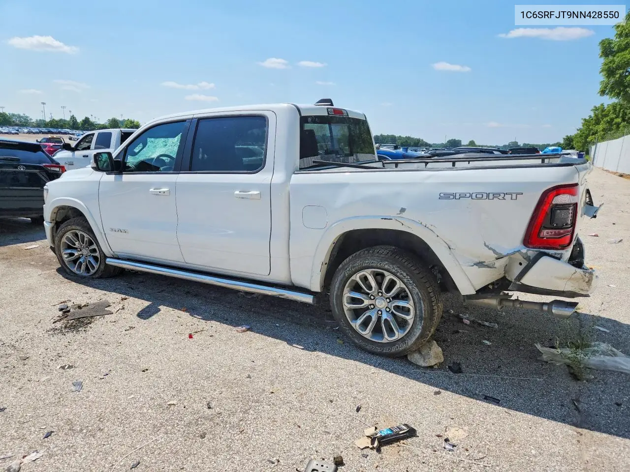 2022 Ram 1500 Laramie VIN: 1C6SRFJT9NN428550 Lot: 60761976
