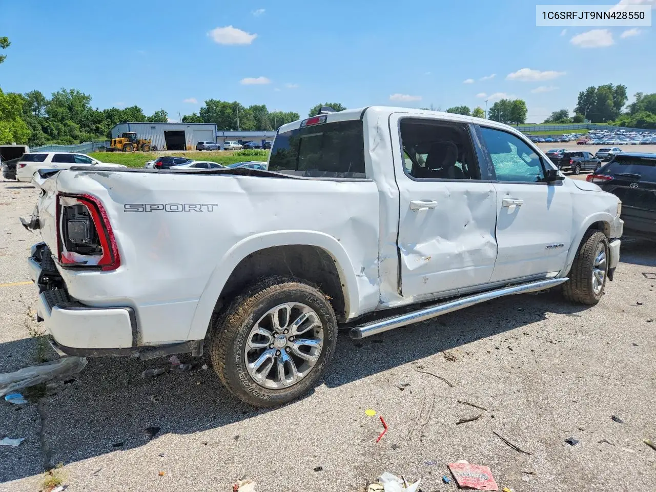 2022 Ram 1500 Laramie VIN: 1C6SRFJT9NN428550 Lot: 60761976