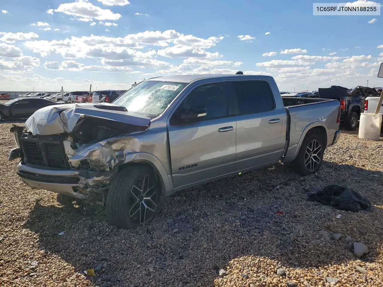 2022 Ram 1500 Laramie VIN: 1C6SRFJT0NN188255 Lot: 60798776