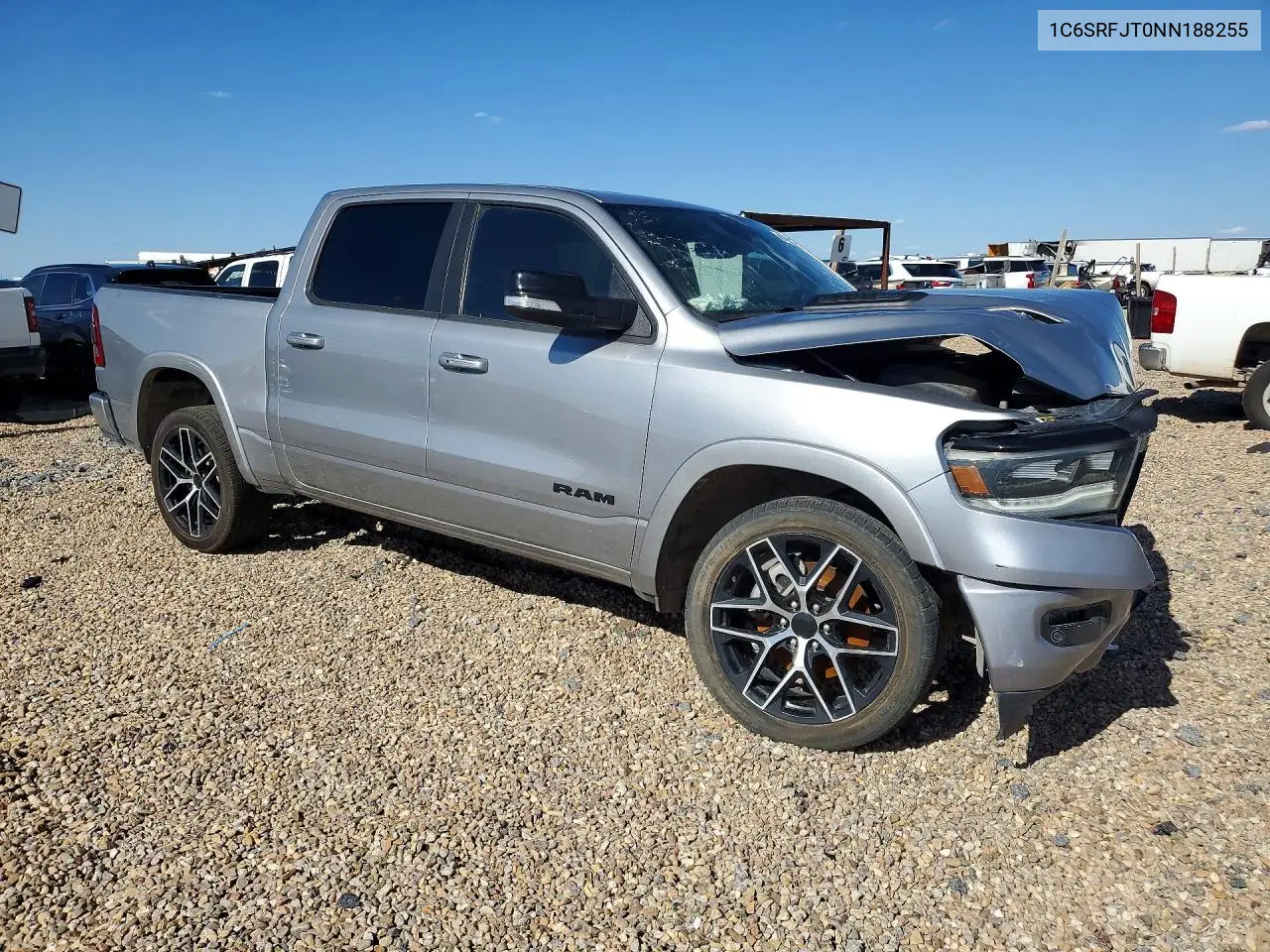 2022 Ram 1500 Laramie VIN: 1C6SRFJT0NN188255 Lot: 60798776