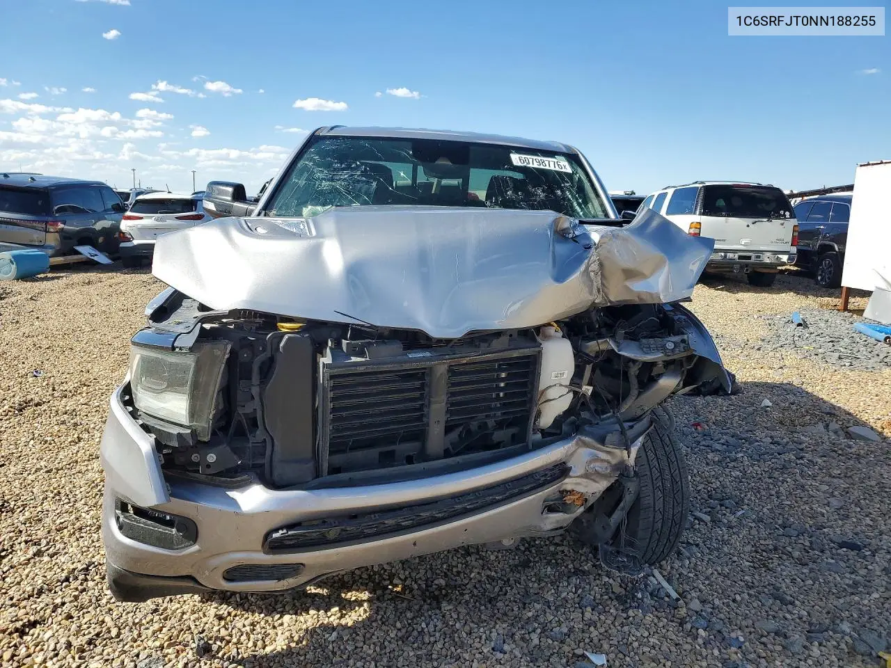 2022 Ram 1500 Laramie VIN: 1C6SRFJT0NN188255 Lot: 60798776