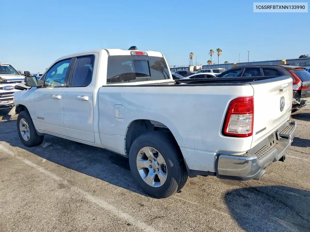 2022 Ram 1500 Big Horn/Lone Star VIN: 1C6SRFBTXNN133990 Lot: 61639106