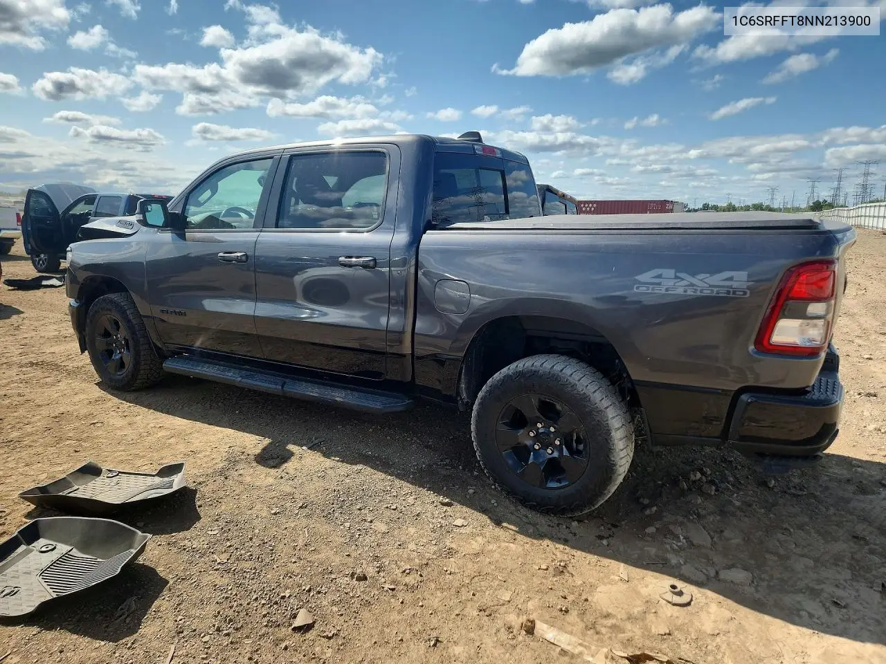 2022 Ram 1500 Big Horn/Lone Star VIN: 1C6SRFFT8NN213900 Lot: 61900806