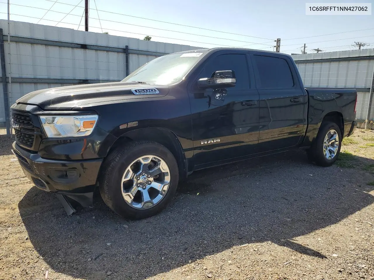 2022 Ram 1500 Big Horn/Lone Star VIN: 1C6SRFFT1NN427062 Lot: 61929456