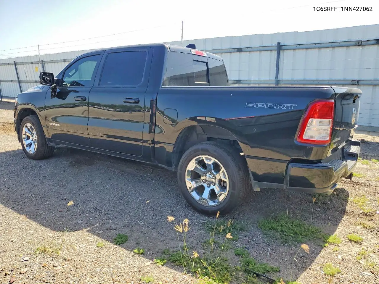 2022 Ram 1500 Big Horn/Lone Star VIN: 1C6SRFFT1NN427062 Lot: 61929456
