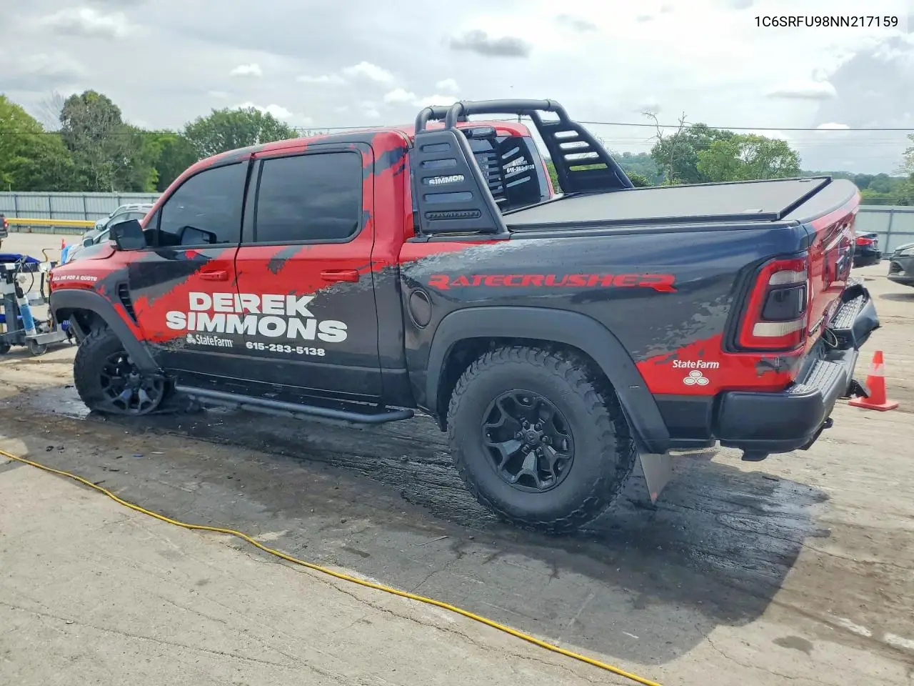 2022 Ram 1500 Trx VIN: 1C6SRFU98NN217159 Lot: 61999216
