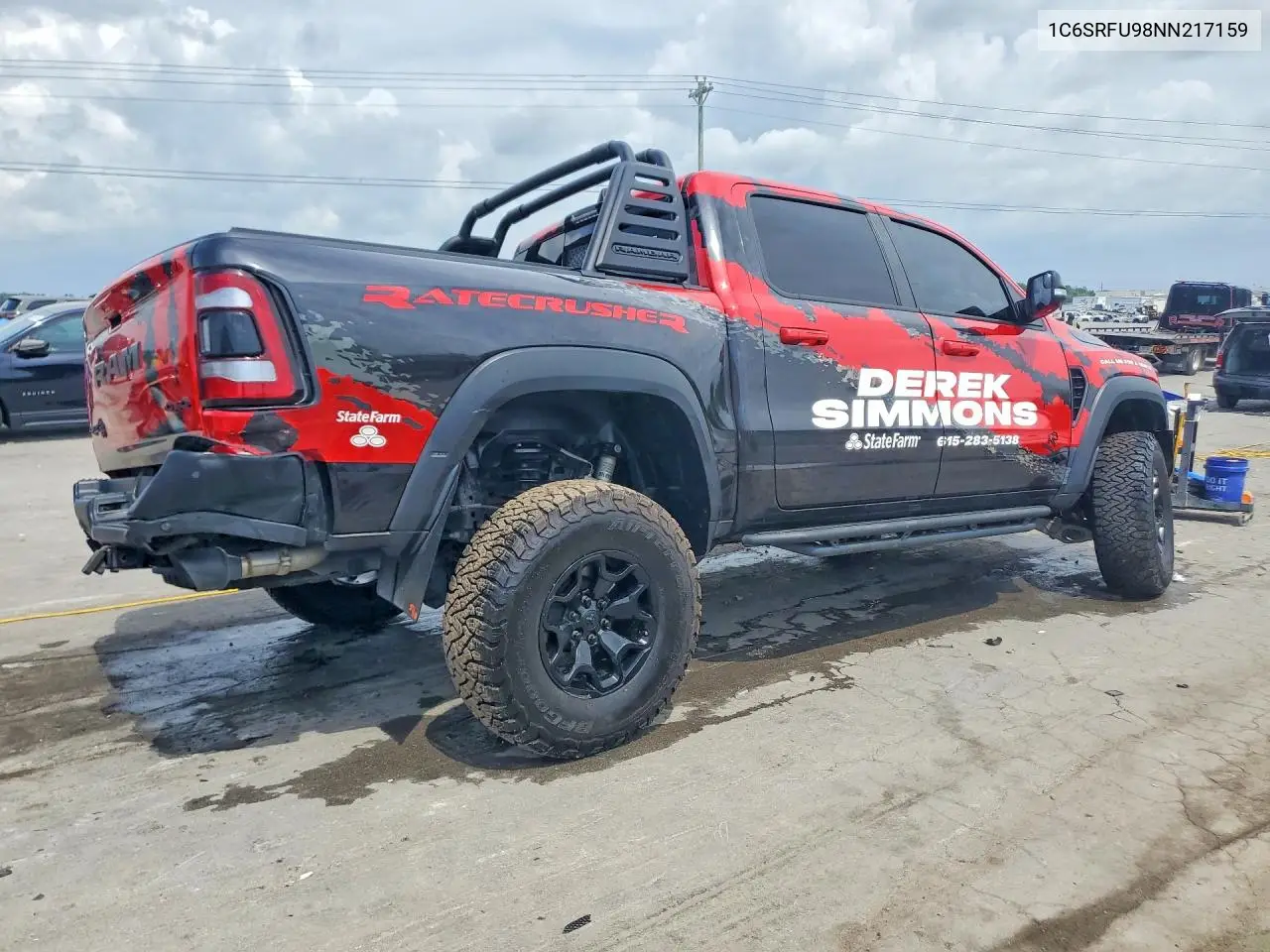 2022 Ram 1500 Trx VIN: 1C6SRFU98NN217159 Lot: 61999216