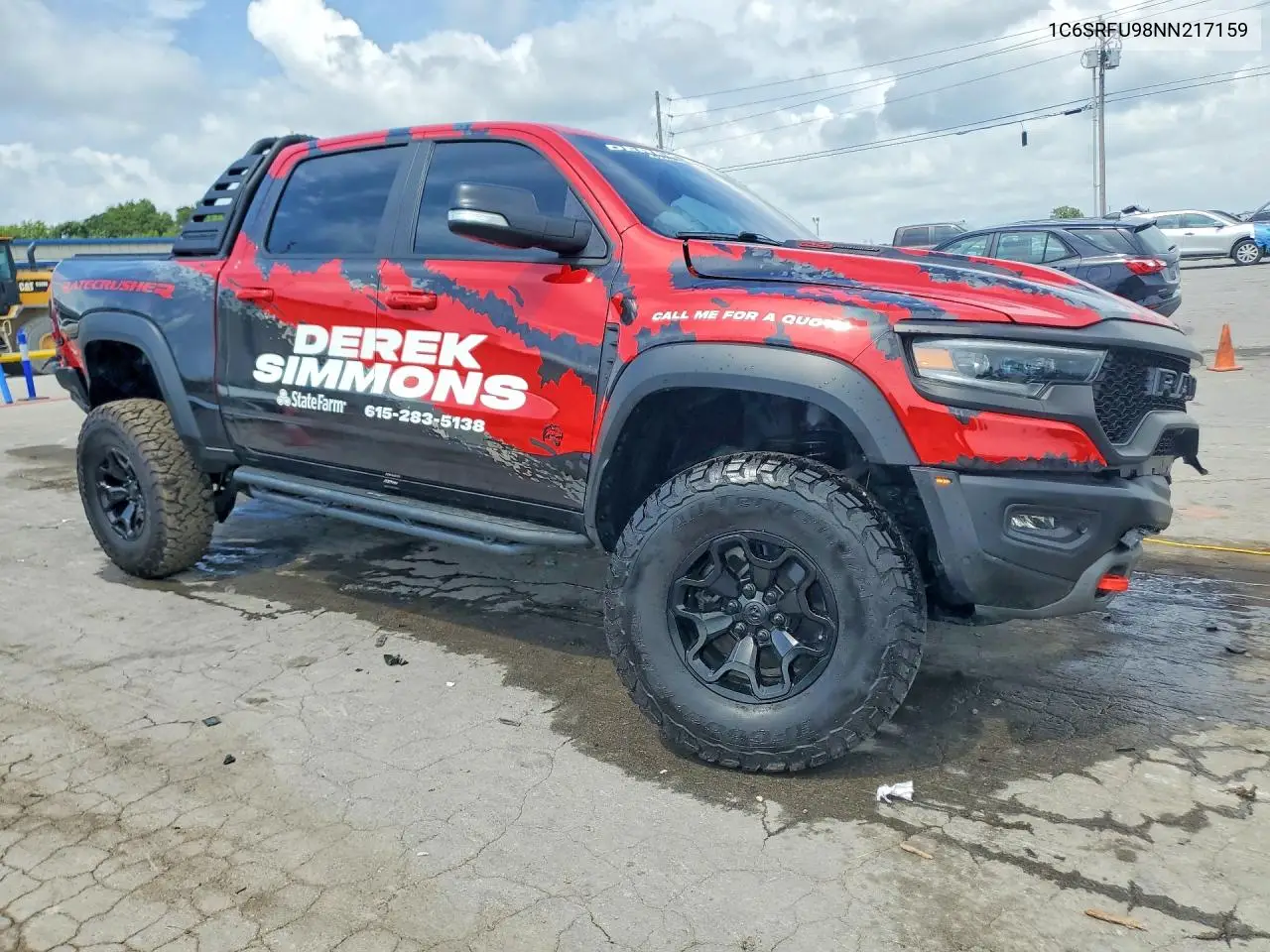 2022 Ram 1500 Trx VIN: 1C6SRFU98NN217159 Lot: 61999216