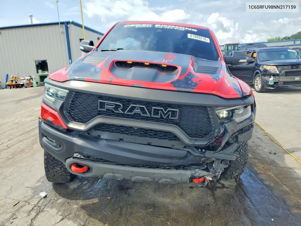 2022 Ram 1500 Trx VIN: 1C6SRFU98NN217159 Lot: 61999216