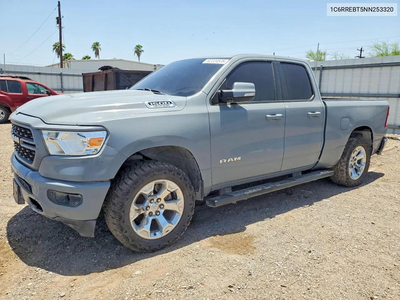 2022 Ram 1500 Big Horn/Lone Star VIN: 1C6RREBT5NN253320 Lot: 62224576