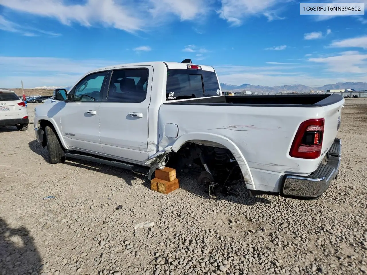 1C6SRFJT6NN394602 2022 Ram 1500 Laramie