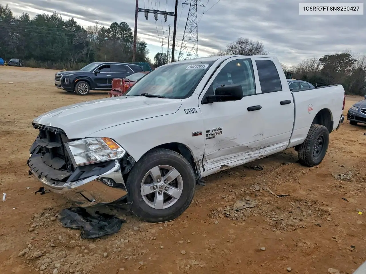 1C6RR7FT8NS230427 2022 Ram 1500 Classic Tradesman