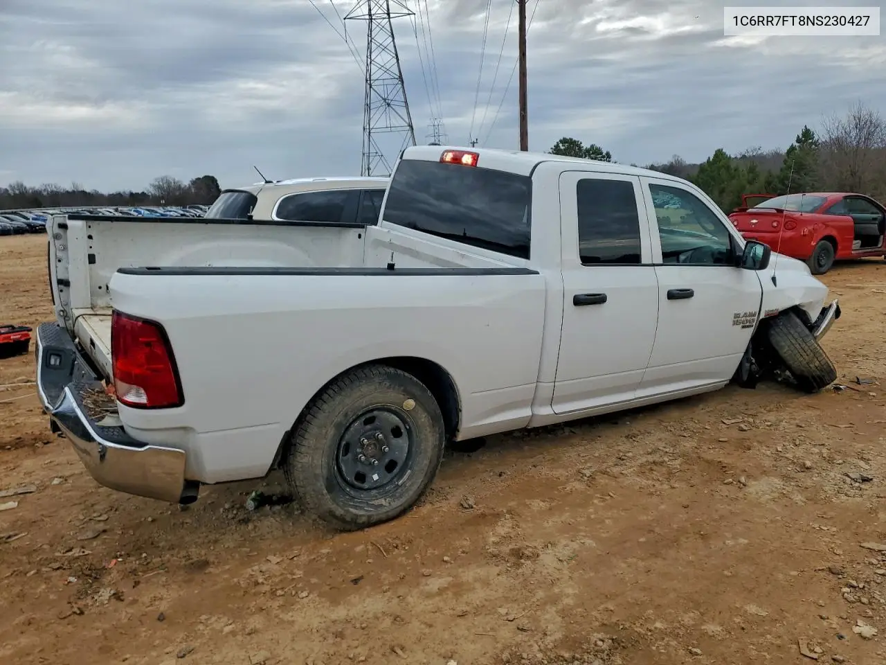 1C6RR7FT8NS230427 2022 Ram 1500 Classic Tradesman